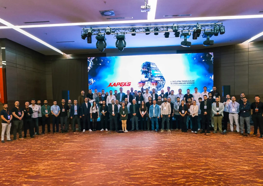6. KAPEKS Patlatma Teknolojileri ve Uygulamaları Seminerimizi başarıyla tamamladık