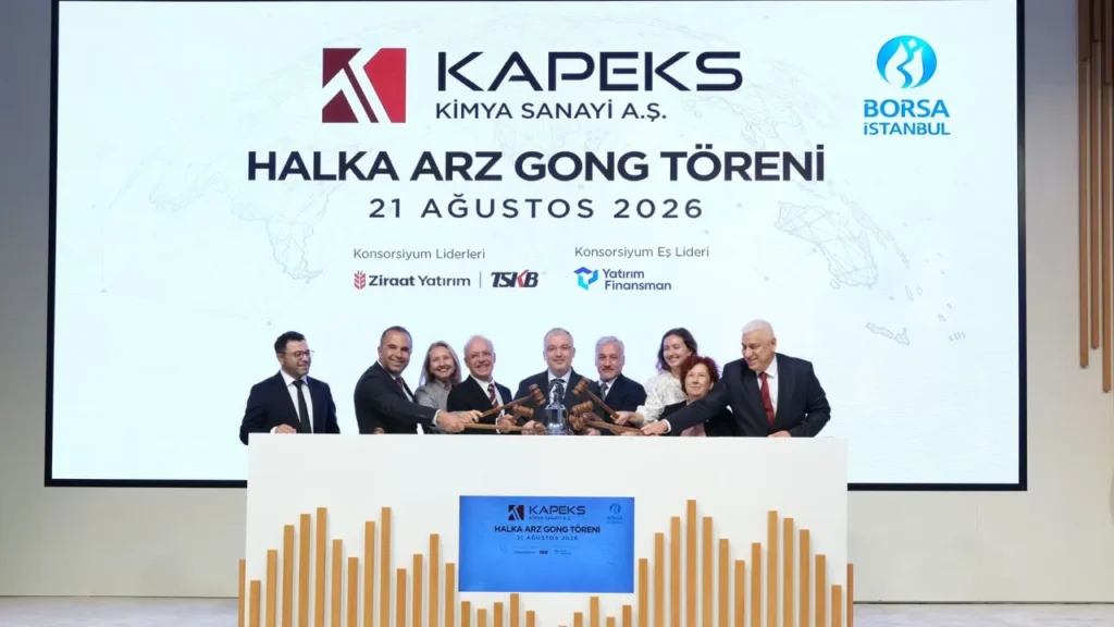 Kapeks Kimya, Borsa İstanbul’da İşlem Görmeye Başladı