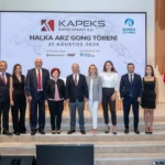 Kapeks Kimya Borsa İstanbul gong töreni